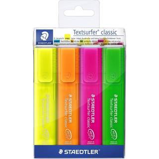 Staedtler Textsurfer Classic Rainbow 4 ass/etui