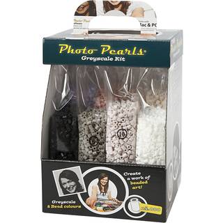 Photo Pearls Rørperler | Startsæt | Gråtoner