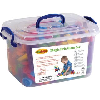 EduShape Nopper / Magic Brix - Jumbo sæt - 360 klodser - Fra 3 år.