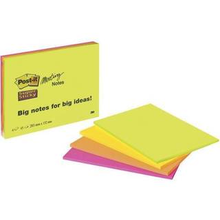 Post-it Super Sticky mødeblok 203x152mm A5