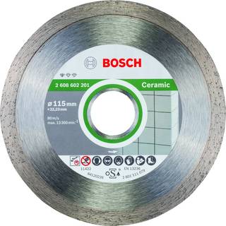 BOSCH Diamantskæreskive Standard for Ceramic 115 x 22,23 x 1,6 x 7 mm