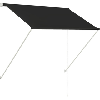 foldemarkise 150x150 cm cremefarvet
