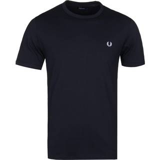 Fred Perry Ringer Crew Neck Tee Navy