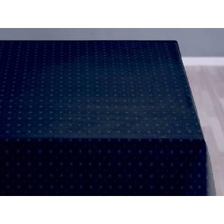 Damaskdug fra SØDAHL - SQUARES INDIGO 140x270 cm.