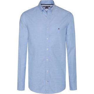 Tommy Hilfiger Oxford slim stræk skjorte - Lyseblå - Str. L - Modish.dk