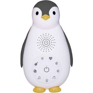 Zazu Zoe højttaler natlampe, pingvin, grå