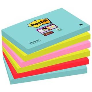 Post-it Super Sticky notes 76x127mm Miami Mix