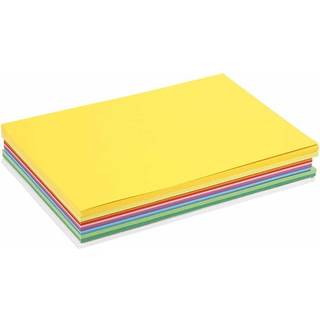 Forårskarton A4, 180 g, 300 ark, assorterede farver