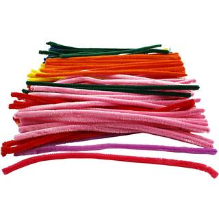 Chenille Piberensere 30 cm - 200 Ass. Farver