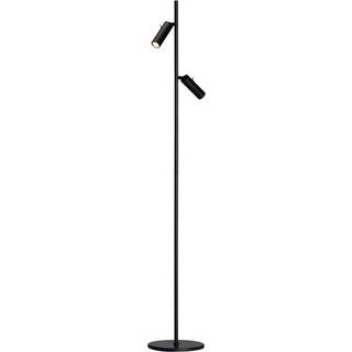 Cato Slim Double - Gulvlampe - Mat Sort - Belid