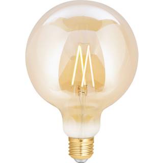 WiZ smartlampe globe, E27, ravfarvet glas, Wi-Fi, 2000-5000 K
