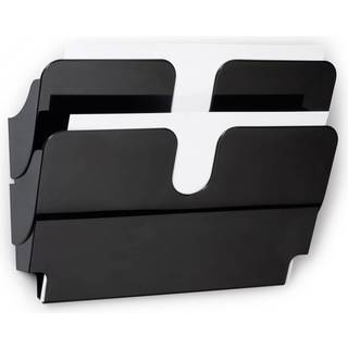 Durable FP Brochureholder | 2 | A4 tværf. | Sort