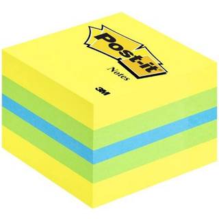 3M Post-it Notes 51 x 51 mm, mini kubusblok Lemon