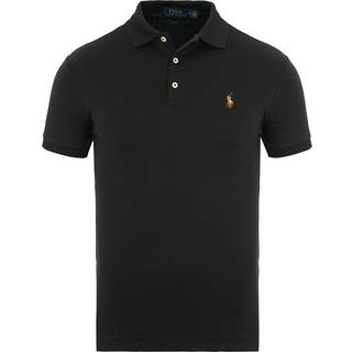 Polo Ralph Lauren Herren Polo-Shirt schwarz Slim Fit