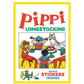 Barbo Toys Pippi Langstrømpe Klistermærker Venner 130 Stk.