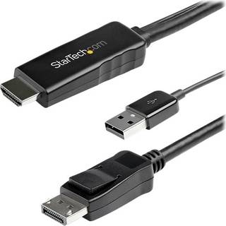 StarTech.com 3m HDMI to DisplayPort Adapter Cable with USB Power - 4K 30Hz Active HDMI to DP 1.2 Converter (HD2DPMM3M) - video cable - DisplayPort / HDMI - 3 m