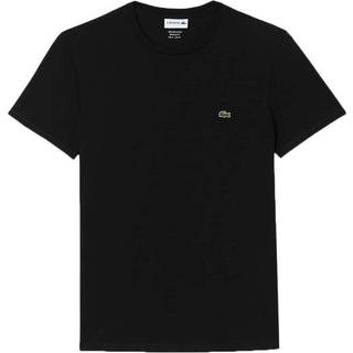 Lacoste T-shirt i Sort til Herre (Regular Fit)