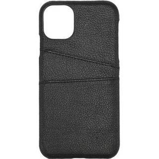 Onsala COLLECTION Mobilskal Skinn Svart iPhone 12  Mini med Kortfack