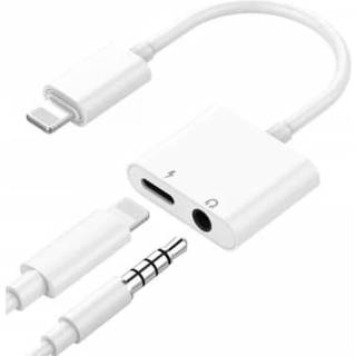 Splitter - 1 x Lightning og 1x 3.5 mm Aux