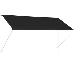 foldemarkise 250x150 cm cremefarvet