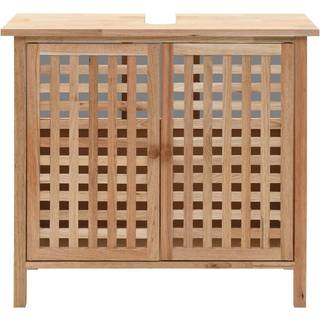 underskab 66x29x61 cm massivt valnøddetræ