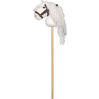 Kæphest af poppeltræ - Hvid - L:68 cm - Fra 3 år.