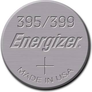 Energizer Silveroxid Knapcellebatteri 395-399, 1,55 V, til armbåndsure