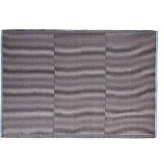 Hay Tapis Tæppe 80x200 Cm t / Kastanje - Mønstrede tæpper Bomuld Blå - AB517-A882-AG67