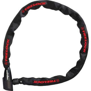 Trelock kædelås 110 cm / 4 mm m/kode sort - BC115 - 8004394