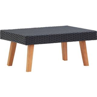 udendørs sofabord polyrattan beige