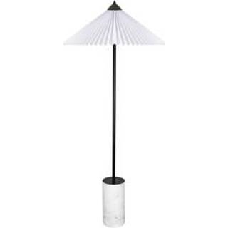 Globen Lighting Matisse Gulvlampe / Hvid - Gulvlamper Tekstil Sort - 700211