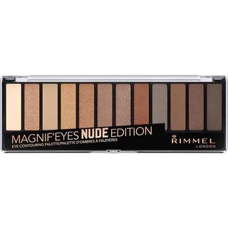 Rimmel Magnif’ Eyes Øjenskygge palette Skygge 001 Nude Edition 14.16 g - 14,16 g
