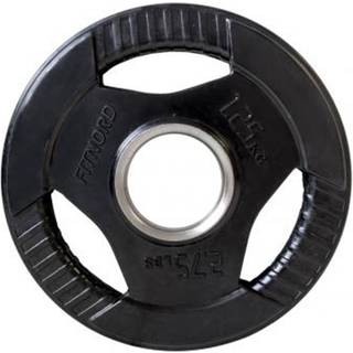 FitNord Weight Plate Tri Grip Black 50 mm 5 kg, Styck Vægt 5 kg