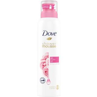 Dove Shower Mousse Rose Oil 200 ml