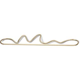 Ferm Living Curvature towel hanger - Brass