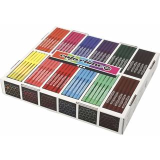 Colortime Tusch 2 mm - 12 pakker med 24 farver