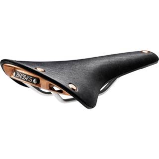 Brooks C17 Special Sadel Genanvendt nylon - Sort