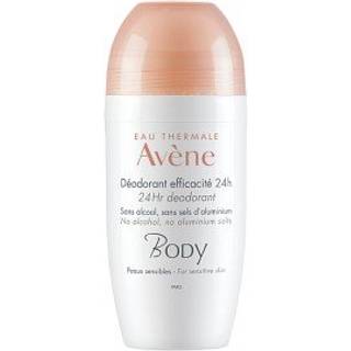 Avène Body 24H Deodorant Roll-On Deodorant til sensitiv hud 50 ml - 50 ml