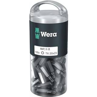 WERA bits Torx 867/1 25mm 100stk - TX20