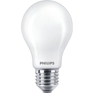 FORÅRSUDSALG - E27 - Philips LED Pære - Mat - 4.5W - 470lm  2-pak