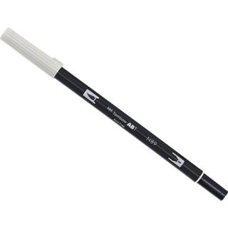 Marker ABT Dual Brush N89 warm grå 1, Tombow ABT-N89, 6stk
