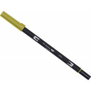 Tombow Marker ABT Dual Brush 076 green ochre