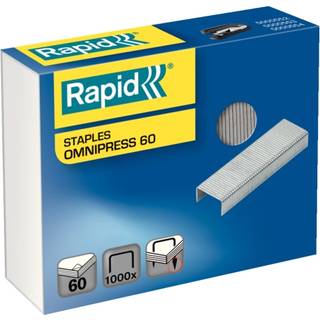 Rapid Hæfteklamme Rapid Omnipress 60 æske/1000 5000561