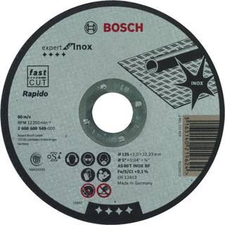 Bosch Rapido Skæreskive 125 X 1,0 Mm - 2608600549 ✓ På lager - klar til levering og afhentning
