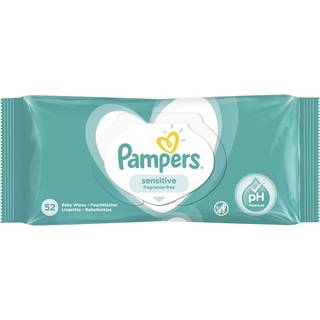 Pampers Sensitive Vådservietter - 52 stk