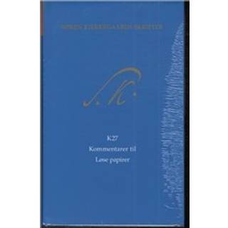 Søren Kierkegaards Skrifter pakke 23, bind 27 + K27