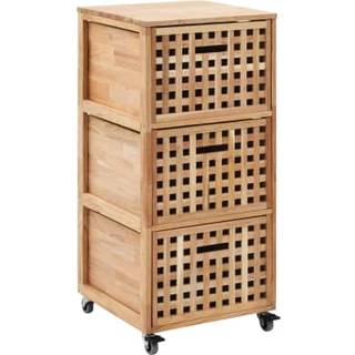 Badeværelsesskab 41X41X91 Cm Massivt Valnøddetræ