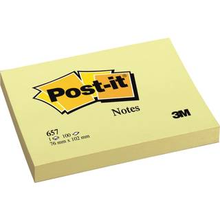Post-it Notes | 76x102 mm | Gul