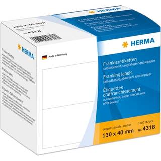 HERMA Franking labels - 1000 label(s) - 130 x 40 mm
