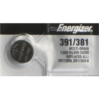 Energizer Sølvoxid 391 / 381 Batteri (1 Stk. Pakning)